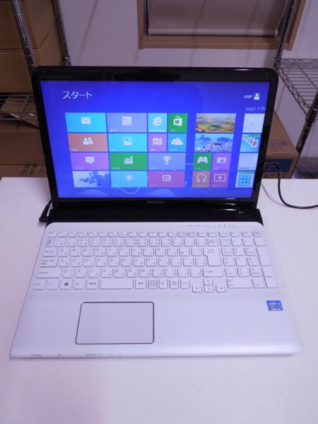 美品！SONY SVE15125CJW Core i3 2.50GHz/4GB/500GB/BD/Win8！