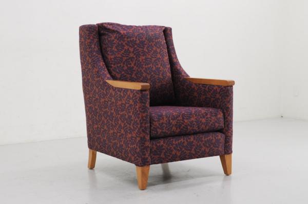 ★CHARTER社シングルソファ★アメリカ製リーフ柄アジアン★YRSI