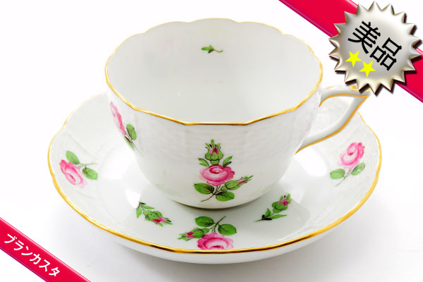 ◆美品◆ヘレンド◆プティットローズ カップ＆ソーサー・av54