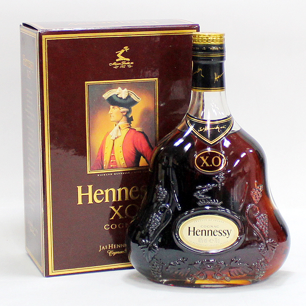 ☆古酒1円～ 箱付/Hennessy（ヘネシー）XO 旧ボトル o5b1839