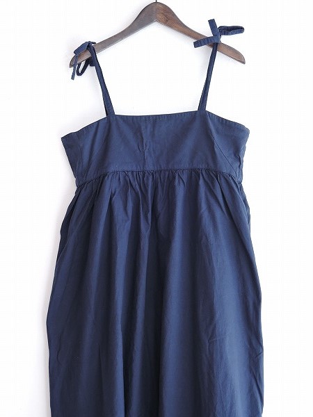 ミディウミ MidiUmi *コットンキャミワンピース *綿背開き0315