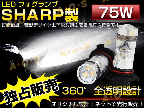 S321G、S331G系アトレー ワゴン75W SHARP製フォグ 白/2個 H8