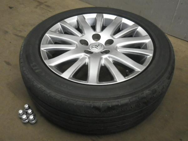 2844・トヨタ 純正 17×7JJ ホイール タイヤ 215/55R17 1本 ③