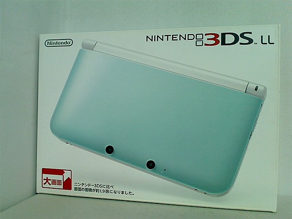 ゲーム-BOX 3DS ニンテンドー3DS LL ミントXホワイト