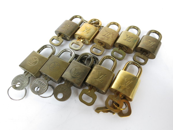 【ルイヴィトン】カギ&カデナ10個セット★まとめ売り★金色★