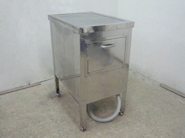 ステンレス作業台B/水切台 42×60×80cm 厨房中古 (D791)