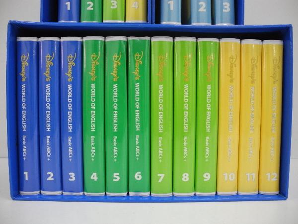DISNEY WORLD OF ENGLISH VHS ビデオ セット 欠品あり△6997(子ども