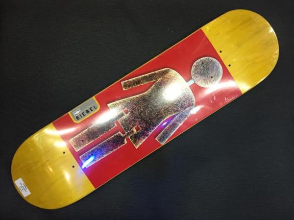 【１円スタート】GIRL スケートデッキ ON EXHIBIT B.B　7.875