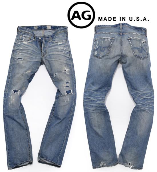 USA製 AG 27YEARS TAMBOURINE リペア加工デニム/ロンハーマン