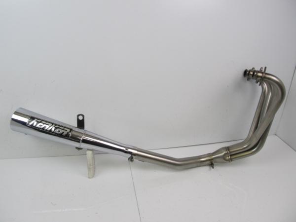 ゆーKERKER マフラー　CB400SF nc31 装着 CB400SF NC31 VerS/R KERKERメガホンマフラー(マフラー本体（社外