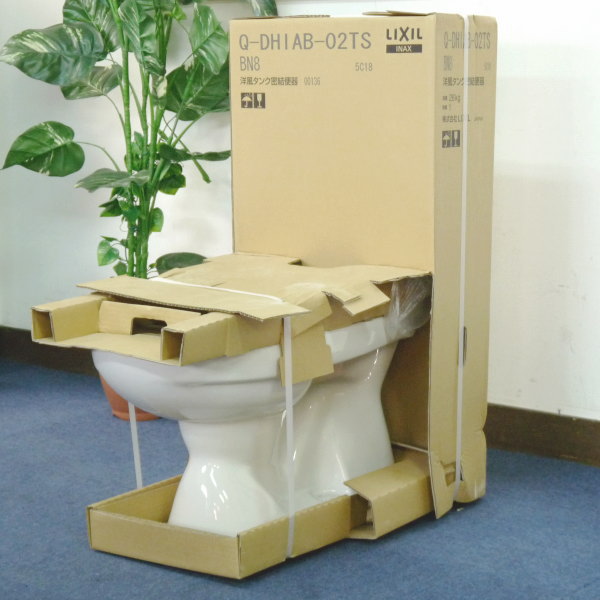 未使用)LIXIL/INAX 洋風タンク密結便器 手洗い付 DC-4890XSU/BN8(洋式 