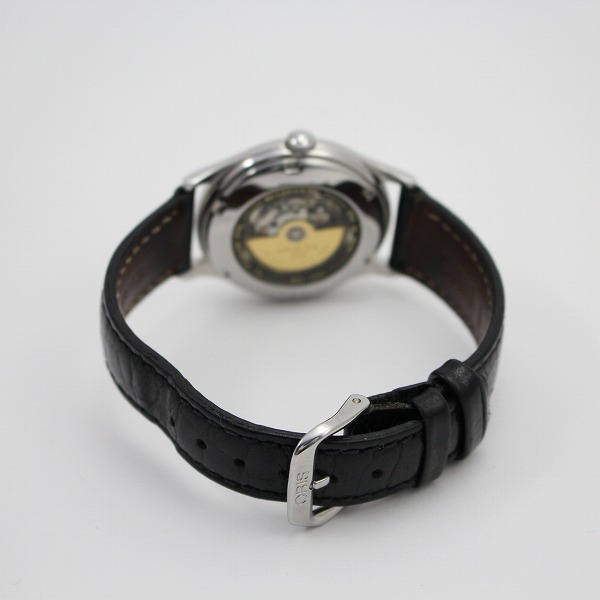 オリス ポインターデイト メンズ自動巻 7403-40B【質屋出品】 ORIS 