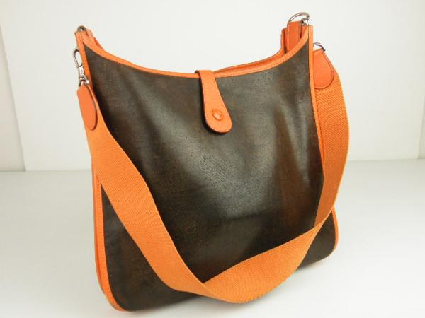 O【15E-76】エルメス アマゾニア エブリン ショルダーバッグ