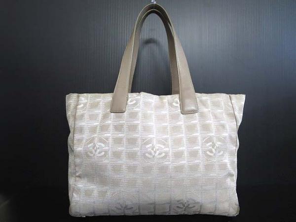 シャネル/ニュートラベルライン トートバッグ/ベージュ/A15991