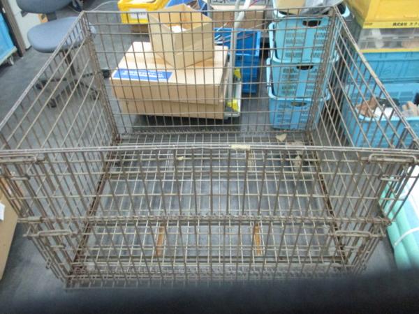 29/203 ● 鉄カゴ パレッティーナ 網カゴ パレット 運搬道具