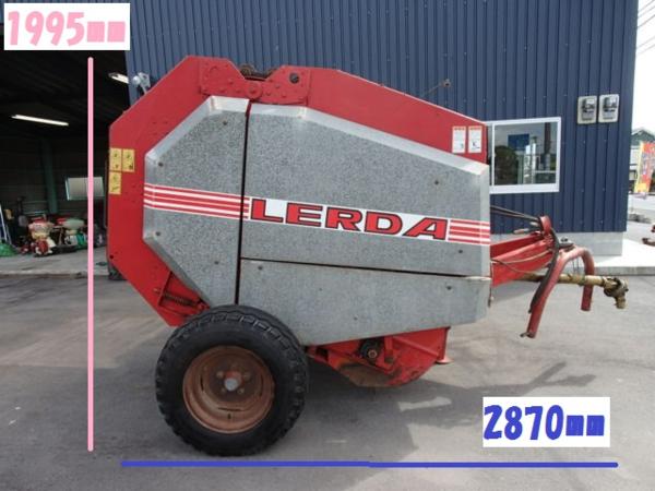 宮崎 LERDA ALDO ロールベーラ T100 トラクター 1000mm 牧草梱包 