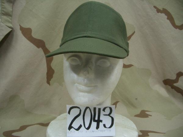 米軍ナム戦US ARMY陸軍ODボールキャップ7-1/8未使用2043