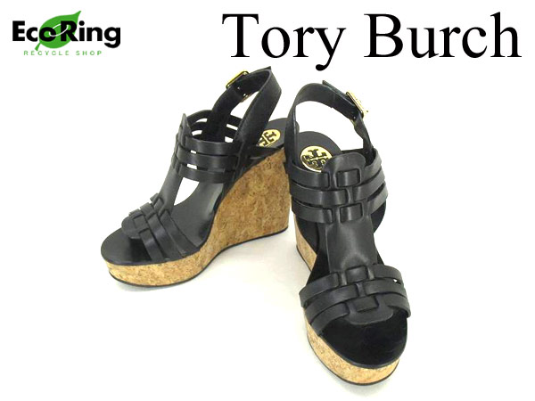 1円 未使用 トリーバーチ ウエッジソール サンダル 7 BR578