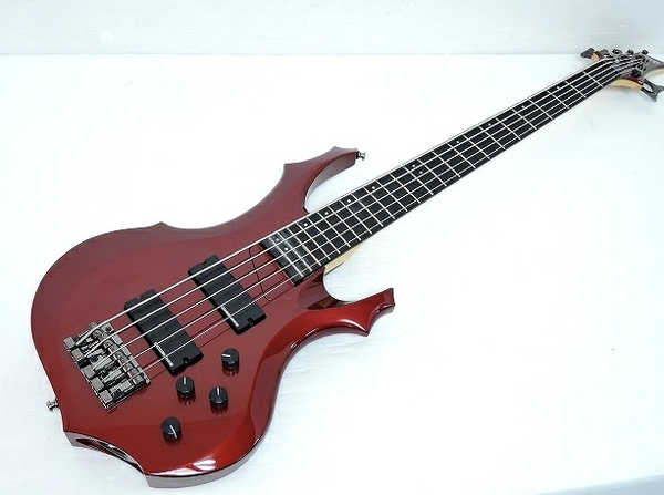 良好 ESP FOREST-5TD SL-5 エレキベース 5弦 ケース付 O1372712(ESP