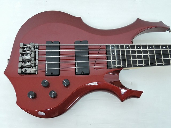 良好 ESP FOREST-5TD SL-5 エレキベース 5弦 ケース付 O1372712(ESP
