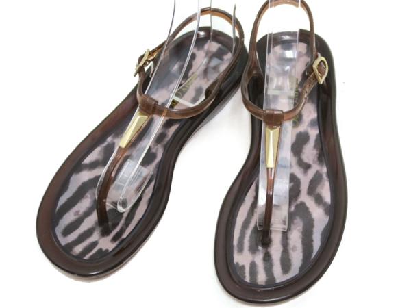 1円～JIMMY CHOO MAUI ラバートングサンダル ジミーチュウ 36