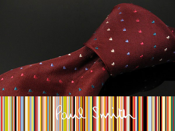 ◆8320◆ポールスミス Paul Smith 本物シルク絹100％ネクタイ