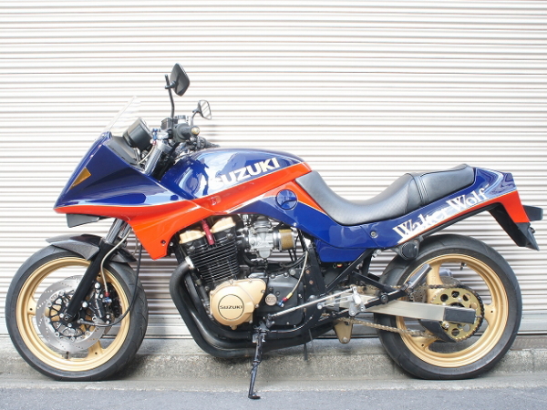 売切！☆GSX750Sカタナ☆ 3型 ウォルターウルフカラー！！(401cc-750cc