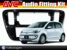 1DINオーディオ/ナビ取付キット VW アップ UP! ピアノブラック
