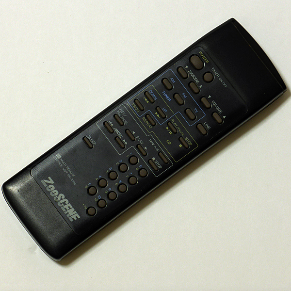 動作保証 SANYO CDラジカセ PH-Z300 ZooSCENE リモコン付(ラジカセ