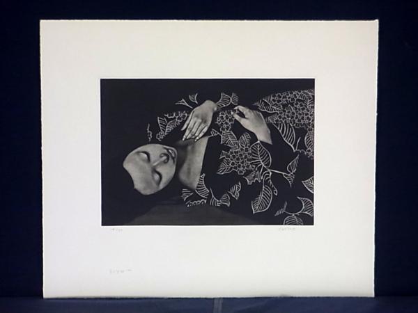 □[即売]斉藤カオル「まどろみ」 銅版画 シート 1977年 Yahoo