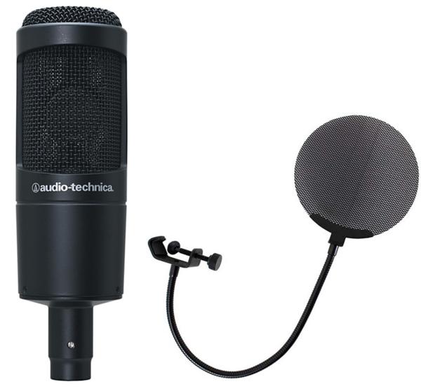 s11462 AUDIO-TECHNICA AT2035 メタルポップフィルター付き