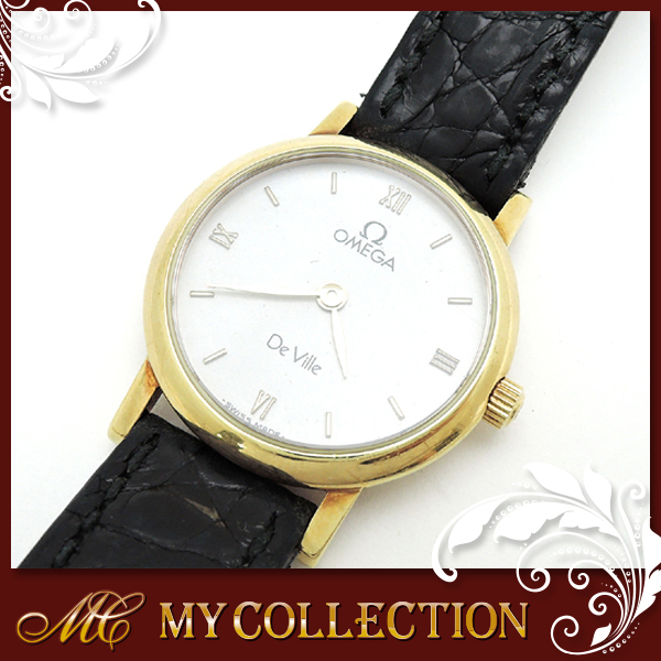 【1円~】 オメガ デビル De Ville 腕時計 クオーツ 【中古】