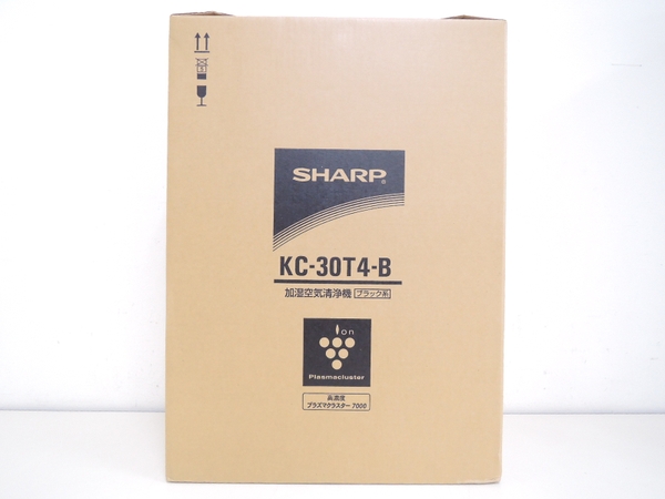 未使用 SHARP 加湿 空気清浄機 KC-30T4 ブラック N1463888