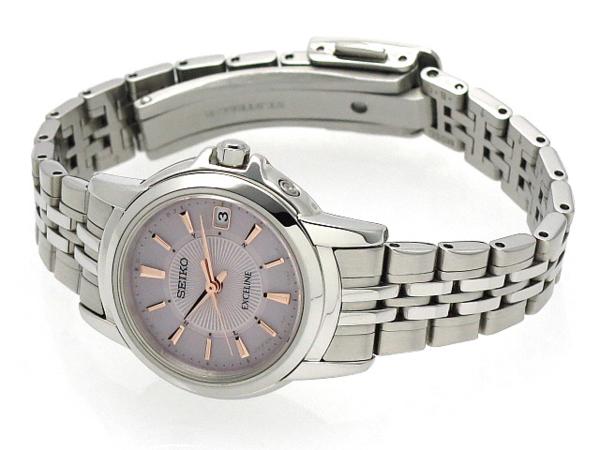 美品【セイコー】エクセリーヌ ソーラー電波 レディス SWCW013