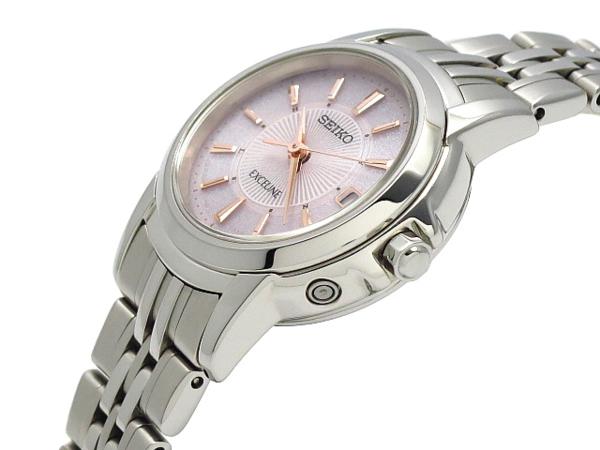 美品【セイコー】エクセリーヌ ソーラー電波 レディス SWCW013