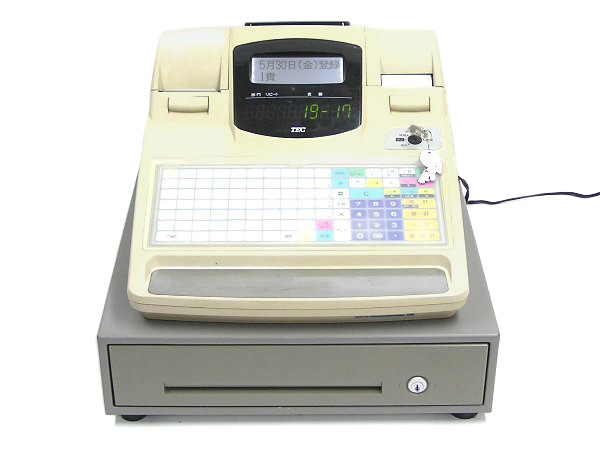 □α TEC/東芝テック 電子レジスター FS-660 初期化/印字確認済