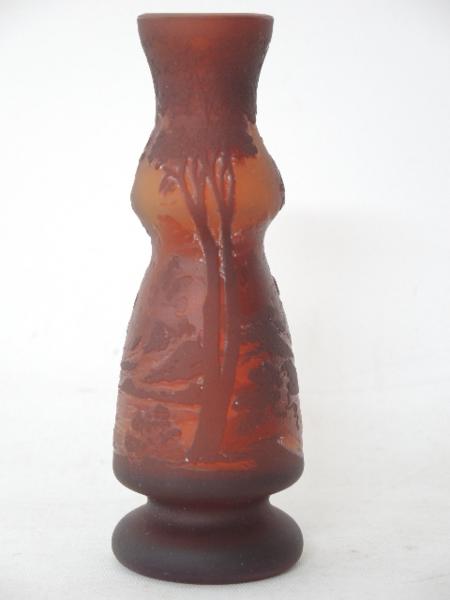 1866/●+エミールガレ フラワーベース 一輪挿し 花瓶 EmileGalle