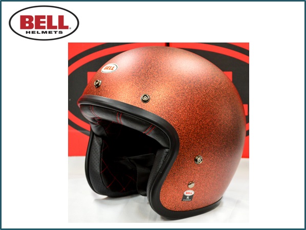 ★即納 BELL ベルヘルメット マット オレンジ フレーク ＸＬ