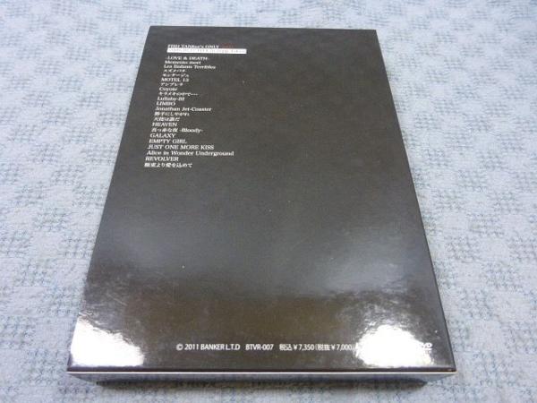 K705○BUCK-TICK「FISH TANKer's ONLY 2009」FC予約限定版DVD