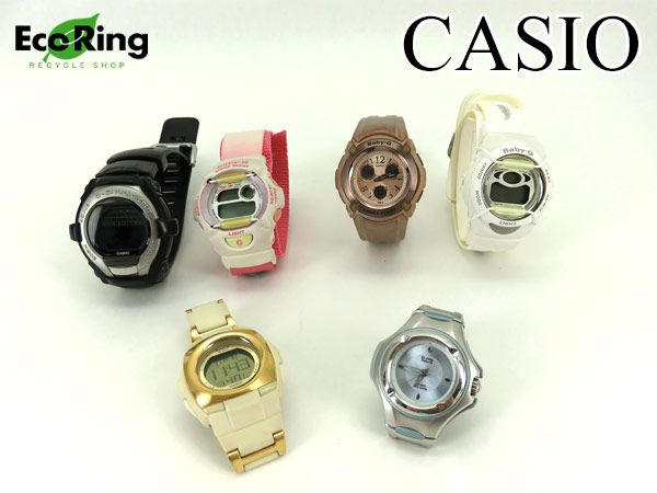 1円 ジャンク含 カシオG-SHOCK Baby-G 腕時計 計6点セット CY144