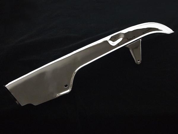 GT380用 メッキ チェーンケース 新品 ロゴイリ GT380メッキチェーン