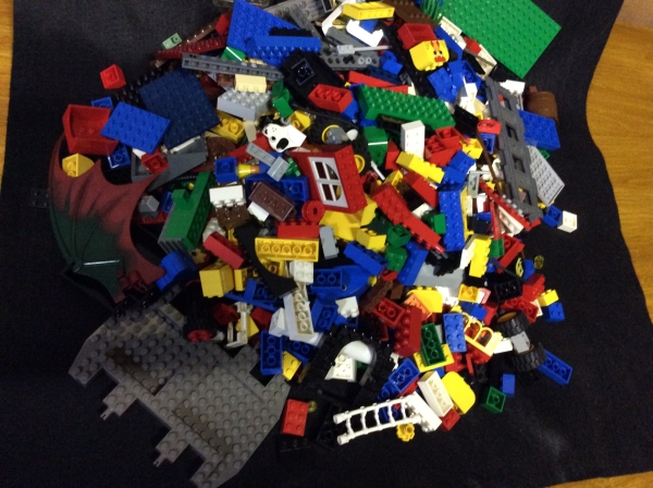 レゴ新旧パーツごちゃまぜ約３kgセット①