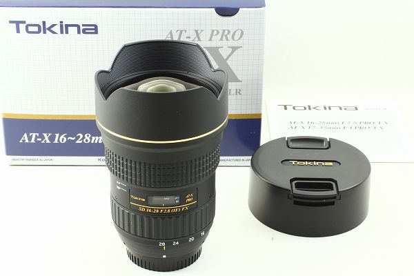 極美品◆Tokina AT-X SD 16-28mm F2.8 PRO FX Nikon◆元箱/1467