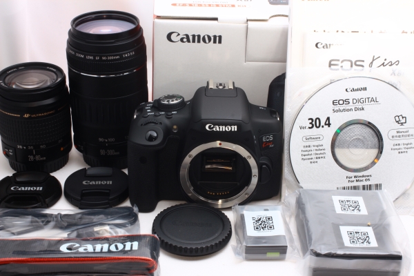 ★新品★Canon キャノン EOS Kiss X8i ダブルレンズ☆特典多数♪