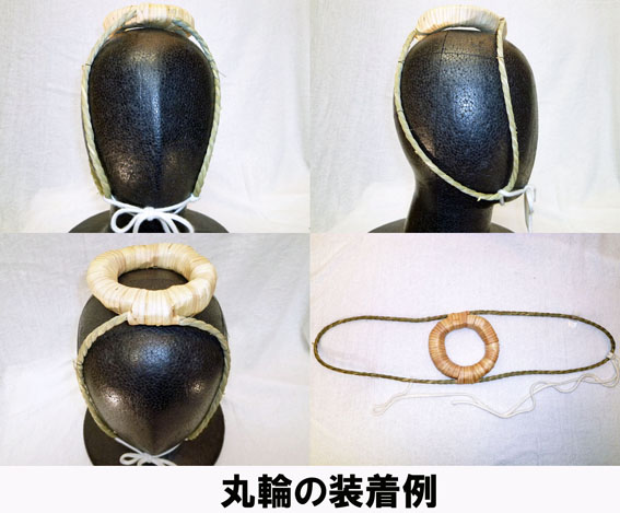 即決！新品　アジロ笠小　装着用「丸輪」付（菅笠　すげ笠）_3