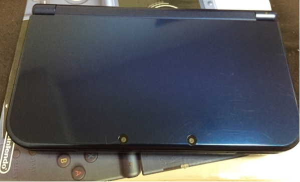 ニンテンドー3DS LL メタリックブルー 使用少なめ