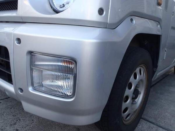 『psi』 L750S ネイキッド 左リアバンパー S07 シルバー H14年