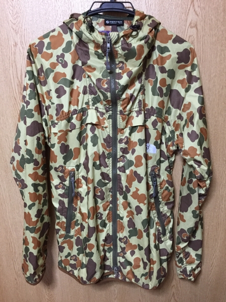 THE NORTH FACE マウンテン ウインド パーカー nanamica カモ L