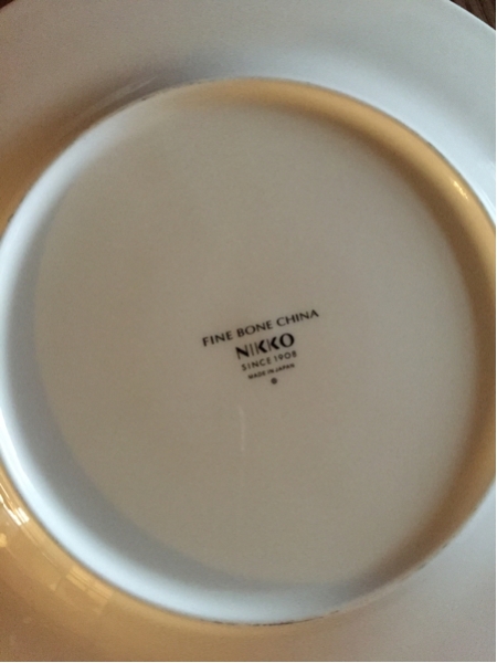 NIKKO fine bone china 5枚セット 送料込 ??_3
