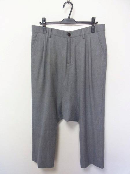 GANRYU ガンリュウ サルエルパンツ COMME des GARCONS 13ss GANRYU ガンリュウコムデギャルソン ウールサルエルパンツ
